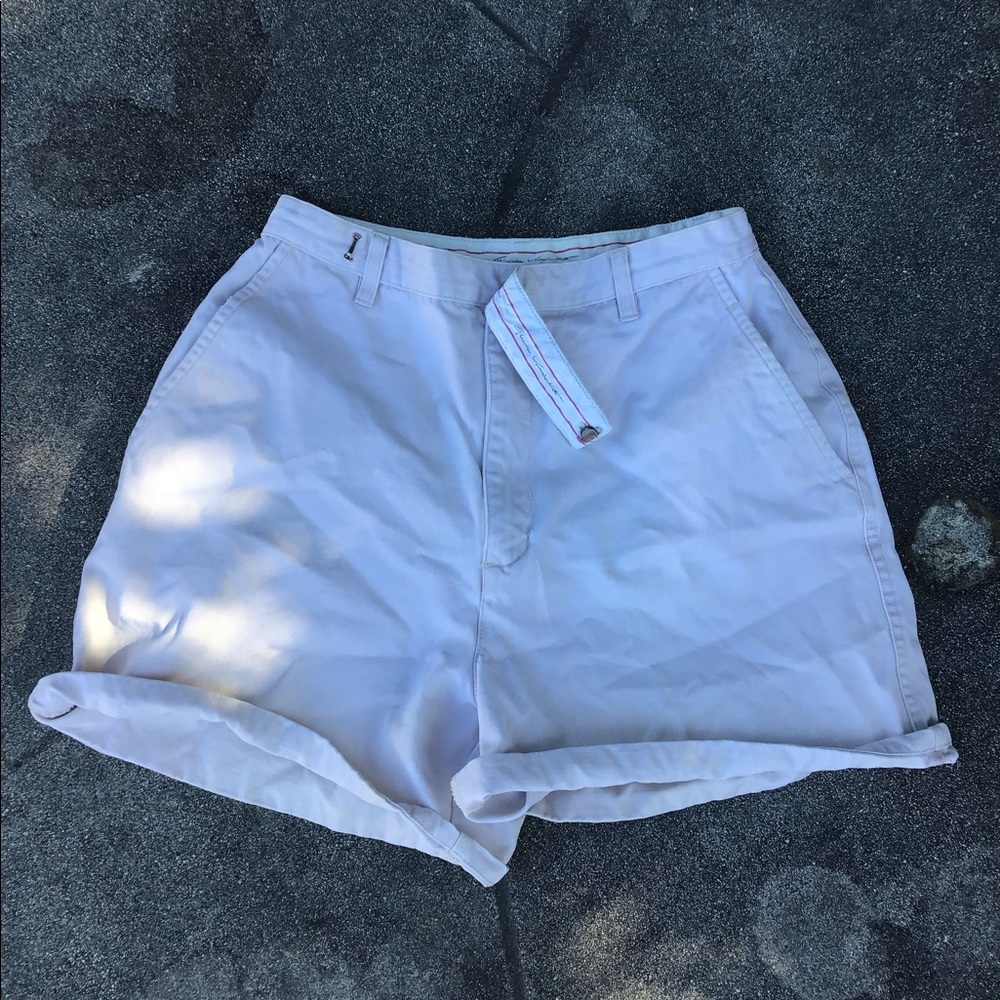 Size 10 Vintage White Shorts